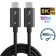Thunderbolt 4 USB Type-C 100W PD Charging / 8K UHD Video 40Gbps Data Cable 1m