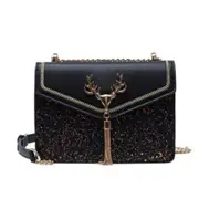 Fashion Sequin Women's Shoulder Bag 2021 Small Design New Chain Portable Fashion High Quality Pu Women's Bag