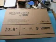 NEW Amazon Basics Monitor AOC 24E2QA Full HD 1080P 24 Inch Monitor