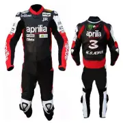 Aprilia Motorcycle Leather Suit Motorbike Leather Jacket Racing Leather Trouser