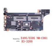 For Lenovo ThinkPad E595 E495 Laptop Motherboard NM-c061 R3-3200 02dm022