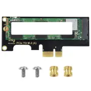 PCIe to M.2 Adapter Card with LED Light for Raspberry Pi RPI Compute Module 4 a