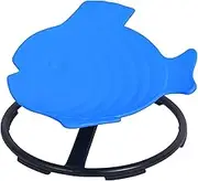 Kids Swivel Chair Sensory Rotating Chair Science Toy Nonslip Portable Rotating Stool Balance Toy for Boys Girls Living Room, Blue