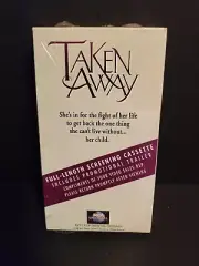 Taken Away VHS Promotional Screener *SEALED* Valerie Bertinelli