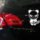 HI PANDA 熊貓車貼 可愛卡通熊貓 搞笑熊貓 車身貼 車尾貼 汽車貼紙 遮刮痕 (9.5折)