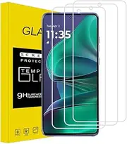 rlbmnyz[3-Pack Compatible with MOTO G Stylus 2025 screen protector Tempered Glass,9H Hardness, Anti-Scratch, Bubble Free, easy to install (Clear)