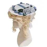 Summer Women Hat Leisure Hat Outdoor Sunscreen Sunshade Flower Flat Hat