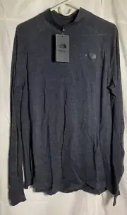 The North Face Mountain Sports Wool Baselayer Long Sleeve Shirt Women"s- Gray XL