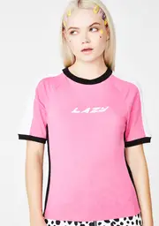 [Lazy Oaf] Lazy Sports Ringer Tee