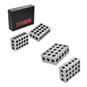 LABLT 2 Matched Pair 2-4-6 Blocks 23 Holes 0.0002" Machinist 246 Jig