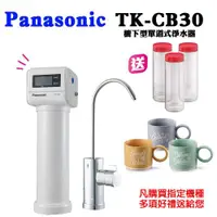 在飛比找ETMall東森購物網優惠-PANASONIC 國際牌櫥下型單道式淨水器TK-CB30