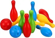 Alasum Funny Mini Bowling Game Toys for Toddlers 11cm High Boys and Girls Bowling Set Educational Toy Random