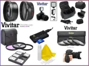 Super Saving Hi Def Deluxe Accessory Package For Nikon D3400 D5600