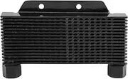 Stacked Plate Oil Cooler Universal Engine Transmission Aluminium Alloy Black Engine Radiator Cooling Accessories for ATV Dirt Bike
