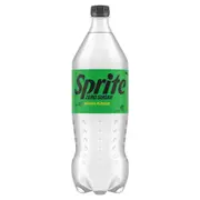 Sprite Zero Sugar Lemonade Soft Drink Bottle 1.25l