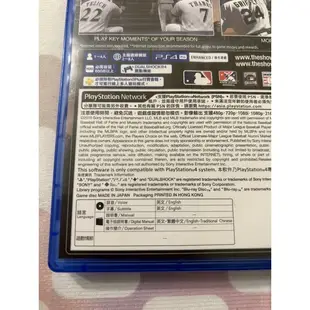 PS4 MLB THE SHOW 15 美國職棒大盟 英文版