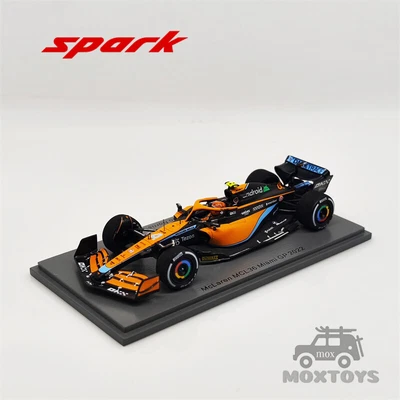 Spark 1:43 2022 F1 Mclaren MCL36 No.4 L.Norris Miami Car