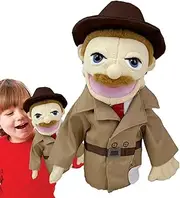 Animal Hand Puppets | Hand Puppet Set | Family Hand Puppet | Cute Stuffed Dolls with Moving Mouth | Family Members Pupets | Soft Educational Role Play Toy for Storytelling