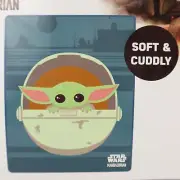 Star Wars Throw Blanket Mandalorian Silky Soft Fleece Plush Baby Yoda Grogu NEW