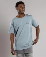 [Lucid] Lucid Men's Aperture T-Shirt in Mineral Blue Size XL XL Mineral Blue