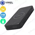 Wireless Charger 1 Year Standby Power Bank Camera PIR Sensor UHD 2K Spy Hidden