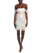 Amanda Uprichard Jacinta Mini Dress White