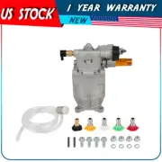 2700PSI 3/4" Shaft Horizontal Cold Water Power Pressure Washer Water Pump 2.5GPM