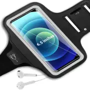 Sweatproof Sports Armband Mobile Phone Case for 2020 iPhone 15/12 Pro 6.1" 5G