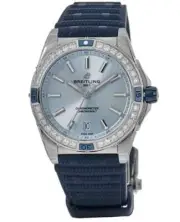 New Breitling Super Chronomat Automatic 38 Ice Women's Watch A17356531C1S1