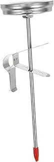 PAMINGONO Beer Thermometer Meat Thermometer Temp Probe Holder Oven Temperature Gauge Temperature Probe Clip for Pot Coffee Shop Supplies Frying Thermostat 304 Stainless Steel