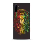 Skins Decal Wrap for Samsung Note 10 Plus Rasta Dread Lion Irie