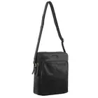 Pierre Cardin Italian Leather Tablet Bag for Android iPad Messenger Cross Body -