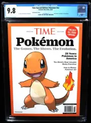 CGC 9.8 Charmander TIME SPECIAL EDITION Pokemon 2024 COVER White Pages 25th OOP