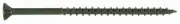 Deck Plus Wood & Deck Screws,Star Drive,Ceramic Green,#10x3.5-In.,25-Pk. -42589