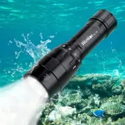 Wurkkos Dive Torch DL10R IPX8 Waterproof Scuba Torch 4500 Lumen Flashlight