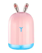 Fresh Fab Finds Rabbit Cool Mist Humidifier with 7 Color Breathing Lights