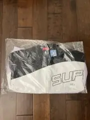 Supreme SS24 Curve Nylon Embroidered Track Jacket Purple Size Large New IN HAND