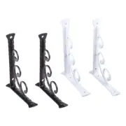 1 Pair Wall Mounted Brackets Sturdy Metal Floating Shelf Brackets Space Saving