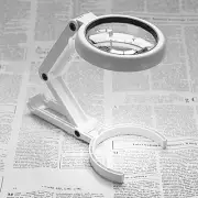 11 X 5 Magnifying Glass Magnifying Desk Lamp Magnifier LED Reading Lamp JF