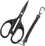 Toyvian Professional Fishing Scissors Portable Multi Function Wire Cutter for Fishing Lines Compact and Lightweight for Outdoor Use Easy Operation
