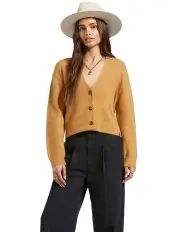[Brixton] Town Cardigan in Iced Coffee