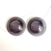 2 Replacement 1.1" Silk Dome Diaphragms For Dynaudio Audience 122 Tweeter 8Ω