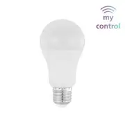 Eglo Lighting My Control Smart 9W LED Dimmable E27 A60 Globe - RGB+CCT