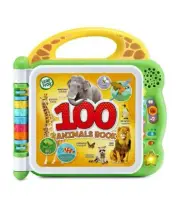 LeapFrog 100 Animals Book GREEN 18+ Months, FREE SHIPPING TOYS