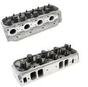 CHEV BIG BLOCK ALUMINIUM CYLINDAR HEADS 315CC IN 121CC CHAMBER ASSEMBLED