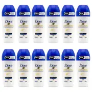 12PK Dove 50ml Advanced Care 48h Deodorant Roll On Anti-Sweat For Women Original