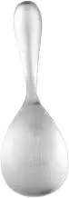 MAGICLULU 1Pc Stainless Steel Rice Spoon Large Scoop Rice Paddle with Ergonomic Handle for Easy Serving Practical Cooking Utensil for Home Hotels and Restaurants