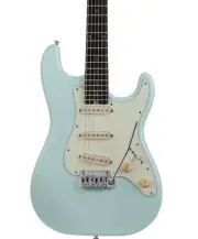 Schecter Nick Johnston Guitar Diamond Series Atomic Frost & Case