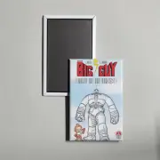 The Big Guy and Rusty the Boy Robot Mini TV Show Poster Fridge Locker Magnet
