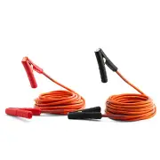4m Super Heavy Duty Car Jumper Lead set - 25mm cable meter clamp 57320 - 57322